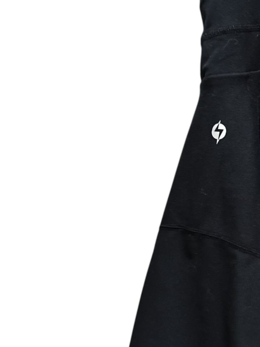 POPFLEX Twirl Mini Athletic Dress Black Padded Built in Shorts - Picture 4 of 5